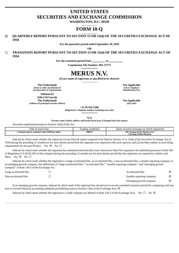 Thumbnail Merus Quarterly Report 2020-q3