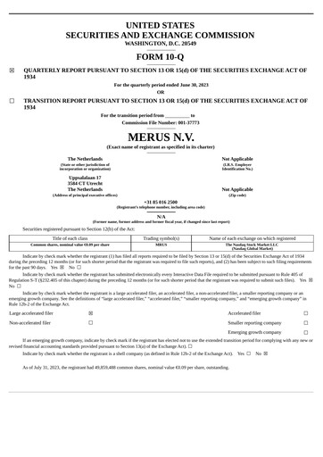 Thumbnail Merus Quarterly Report 2023-q2