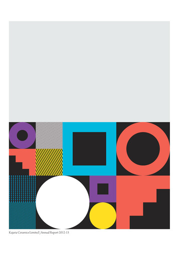 Thumbnail Kajaria Ceramics
 Annual Report 2012-2013