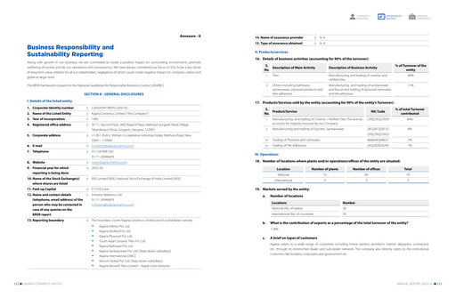 Thumbnail Kajaria Ceramics
 ESG Report 2023-2024