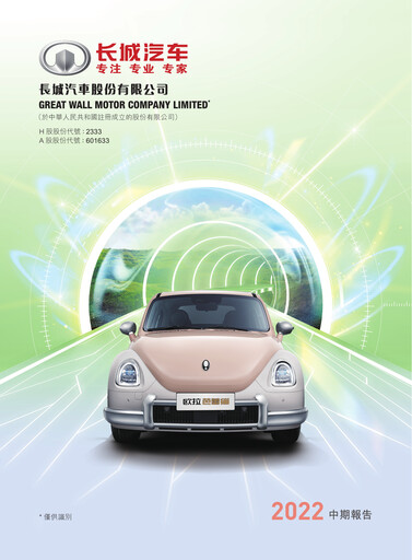 Thumbnail Great Wall Motors Half-year Report 2022-h1