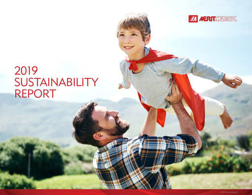 Miniature Merit Medical Rapport de durabilité 2019