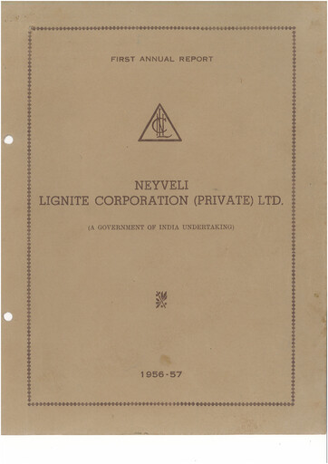 Thumbnail NLC India Annual Report 1956-1957