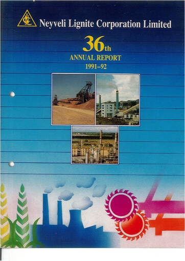 Thumbnail NLC India Annual Report 1991-1992