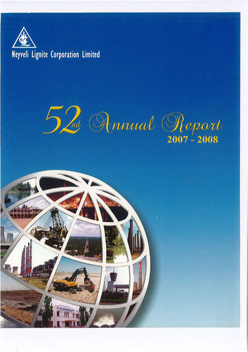Thumbnail NLC India Annual Report 2007-2008