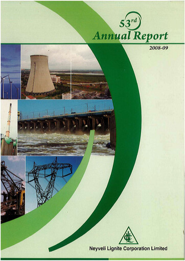 Thumbnail NLC India Annual Report 2008-2009