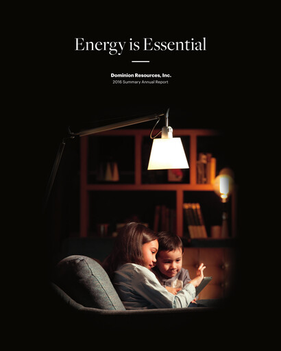 Thumbnail Dominion Energy Annual Report 2016