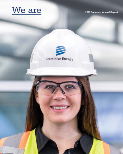 Thumbnail Dominion Energy Annual Report 2018
