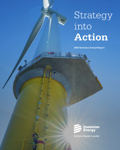 Thumbnail Dominion Energy Annual Report 2020