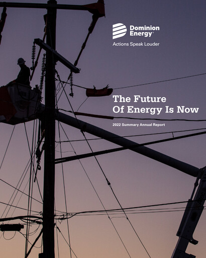 Thumbnail Dominion Energy Annual Report 2022