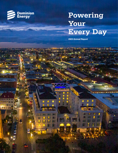 Thumbnail Dominion Energy Annual Report 2023