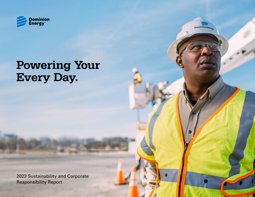 Thumbnail Dominion Energy Sustainability Report 2023