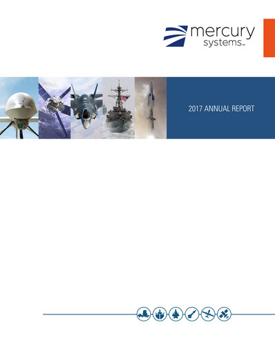 Thumbnail Mercury Systems Annual Report 2017