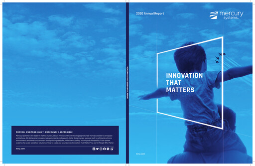 Thumbnail Mercury Systems Annual Report 2020