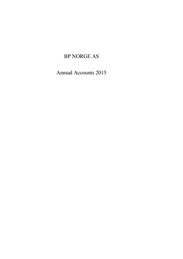 Thumbnail Aker BP
 Financial Statement 2015