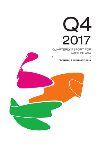 Thumbnail Aker BP
 Quarterly Report 2017-q4