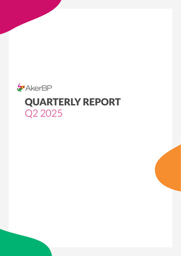 Thumbnail Aker BP
 Quarterly Report 2025-q2