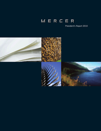Thumbnail Mercer International Annual Report 2010