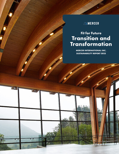 Miniature Mercer International Rapport de durabilité 2023