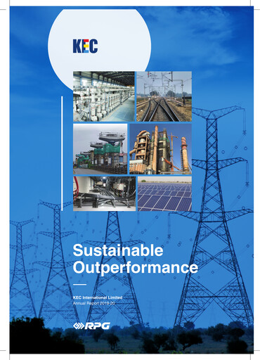Thumbnail KEC International
 Annual Report 2019-2020