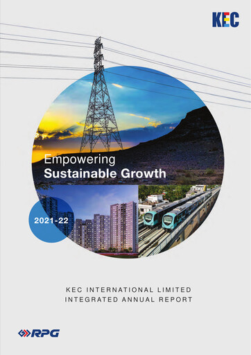 Thumbnail KEC International
 Annual Report 2021-2022