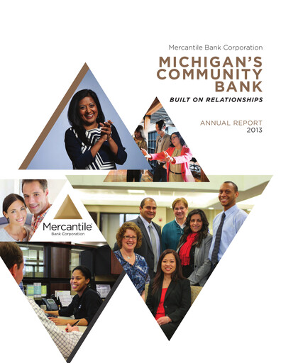 Thumbnail Mercantile Bank Annual Report 2013