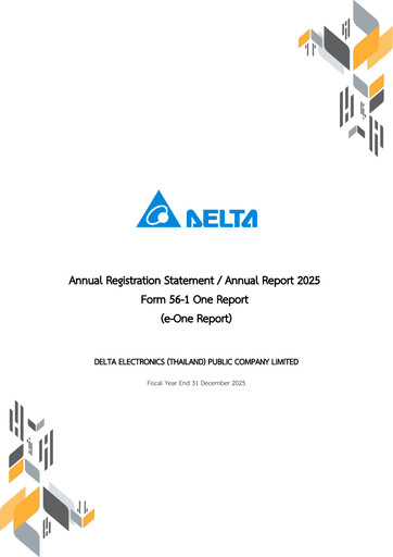 Thumbnail Delta Electronics (Thailand) Annual Report 2025