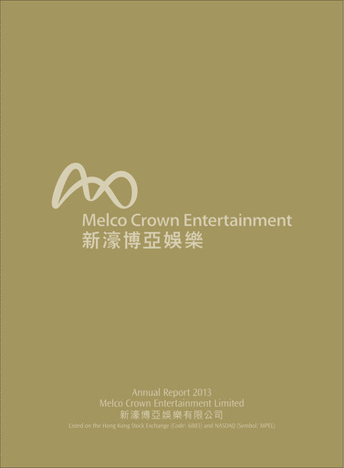 Thumbnail Melco Resorts & Entertainment Annual Report 2013