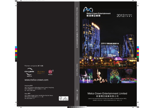 Thumbnail Melco Resorts & Entertainment Half-year Report 2012-h1