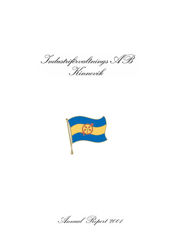 Vorschaubild Kinnevik Jahresbericht 2001