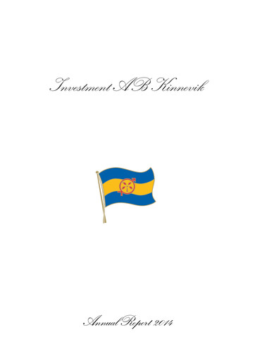 Vorschaubild Kinnevik Jahresbericht 2014