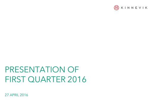 Thumbnail Kinnevik Quarterly Report 2016-q1
