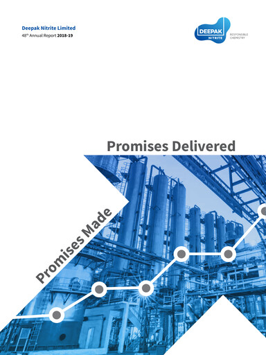 Thumbnail Deepak Nitrite Annual Report 2018-2019