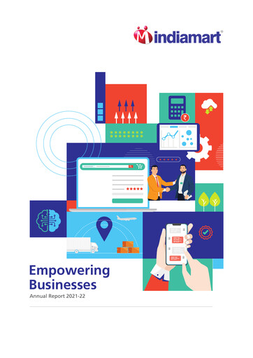 Thumbnail IndiaMART Annual Report 2021-2022