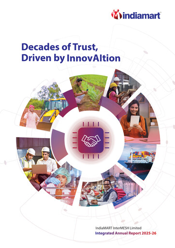 Thumbnail IndiaMART Annual Report 2025-2026
