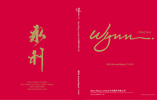 Thumbnail Wynn Macau Annual Report 2013