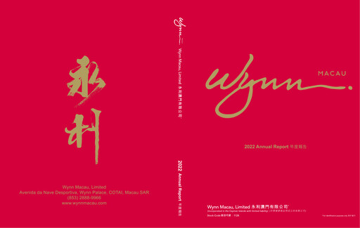 Thumbnail Wynn Macau Annual Report 2022