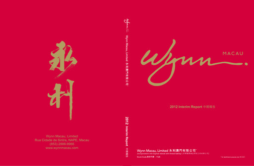 Thumbnail Wynn Macau Half-year Report 2012-h1