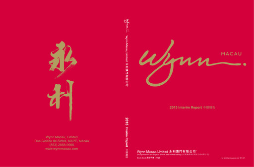 Thumbnail Wynn Macau Half-year Report 2015-h1