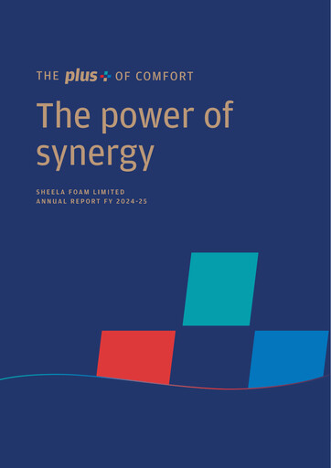 Thumbnail Sheela Foam
 Annual Report 2024-2025