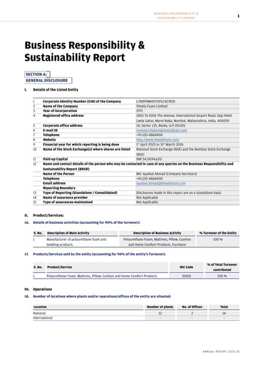 Thumbnail Sheela Foam
 ESG Report 2025-2026