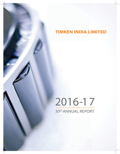 Thumbnail Timken India Annual Report 2016-2017