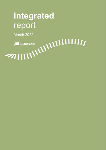 Thumbnail Iberdrola Annual Report fy2021