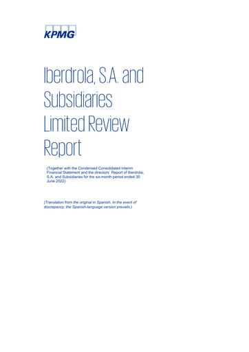Thumbnail Iberdrola Financial Statement 2022-h1