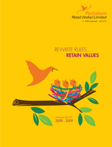 Thumbnail Future Retail
 Annual Report 2008-2009
