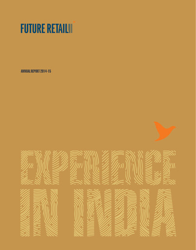 Thumbnail Future Retail
 Annual Report 2014-2015