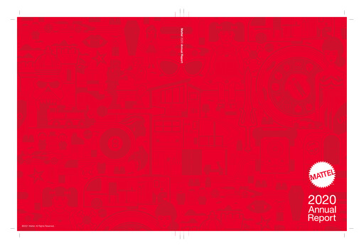 Thumbnail Mattel
 Annual Report 2020