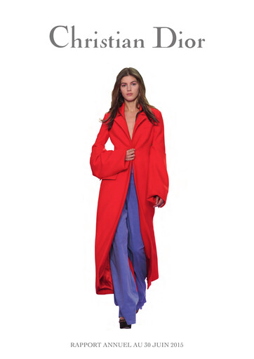 Thumbnail Dior Annual Report 2015