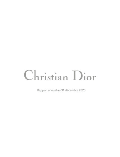 Thumbnail Dior Annual Report 2020