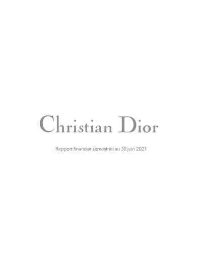 Thumbnail Dior Half-year Report 2021-h1